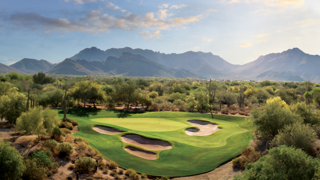 A view of the eighth hole at Grayhawk Golf Club. (Photo by Hornstein Creative/PGA of America).