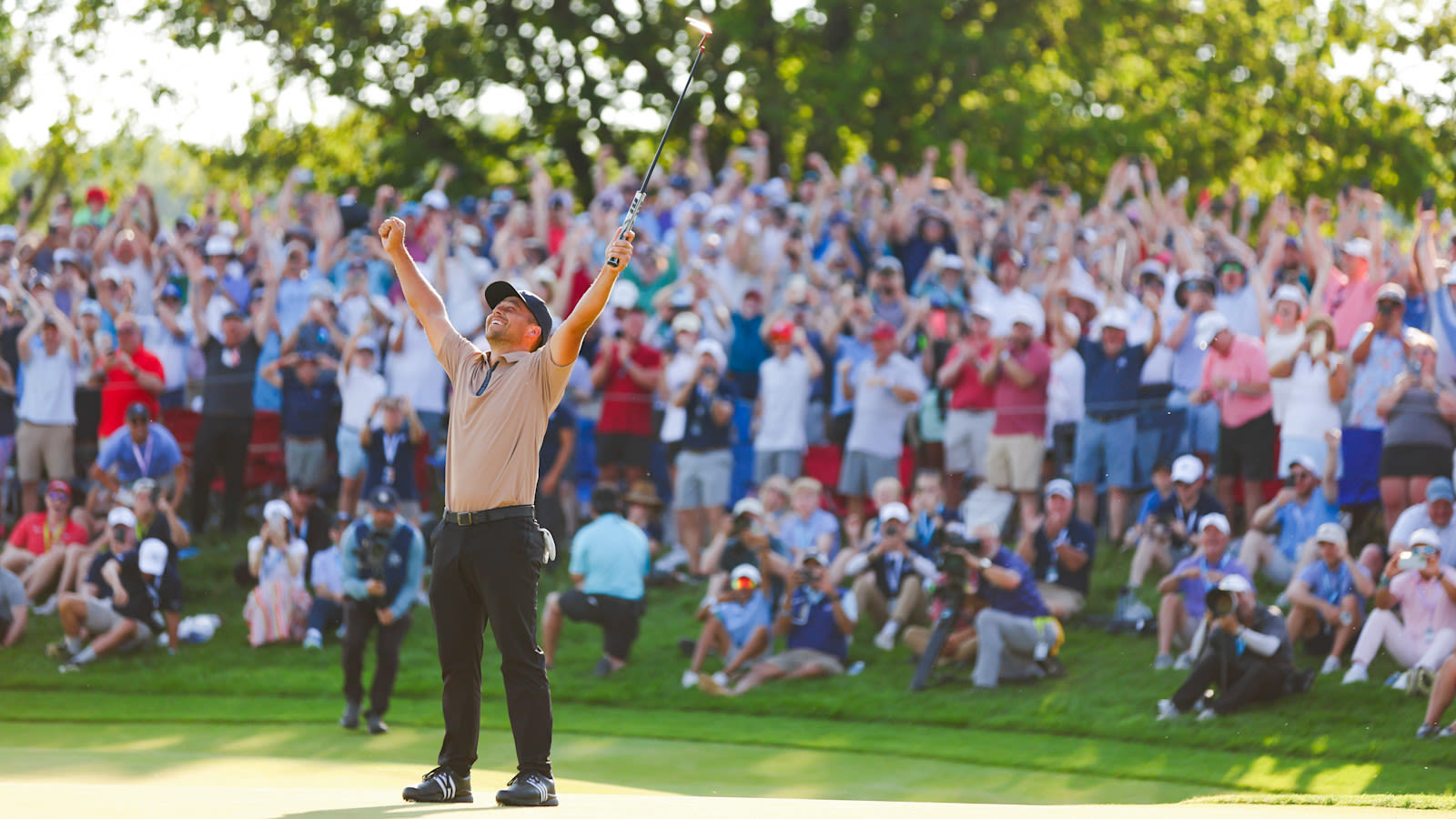 Xander Schauffele's win at the PGA Championship was a top moment of 2024.