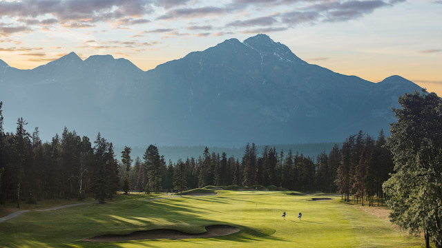 The beautiful Jasper Lodge Golf Course.