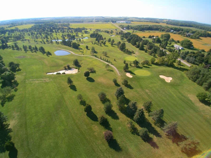 Aerial view of Charleston Pines at Lima Golf & Country Club