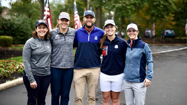 Multiple Gateway PGA WORKS Fellows have gone on to become full-time Section staff members thanks to Wells (far right).