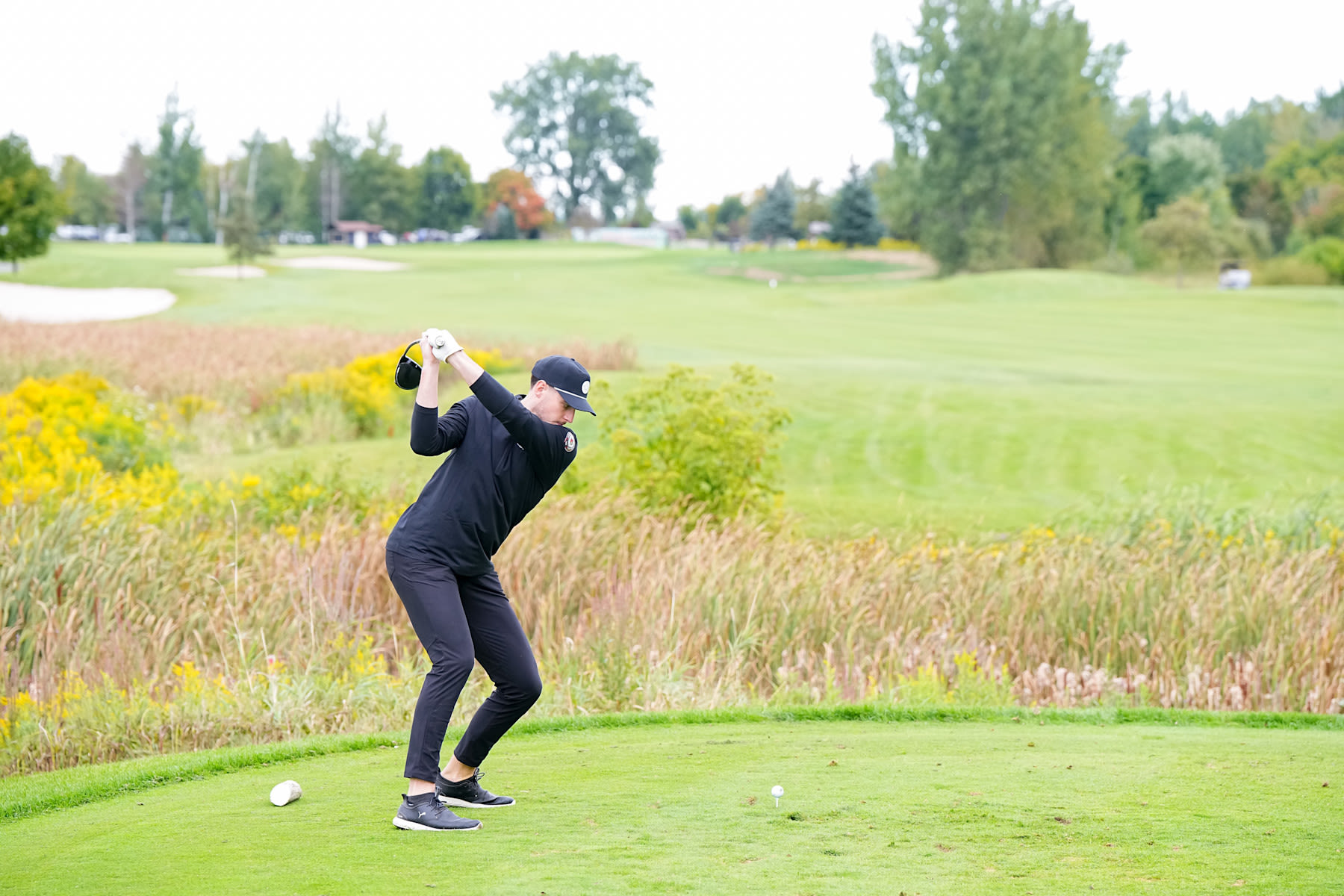 Batherson plays golf when he can during the season, and even more in the offseason.