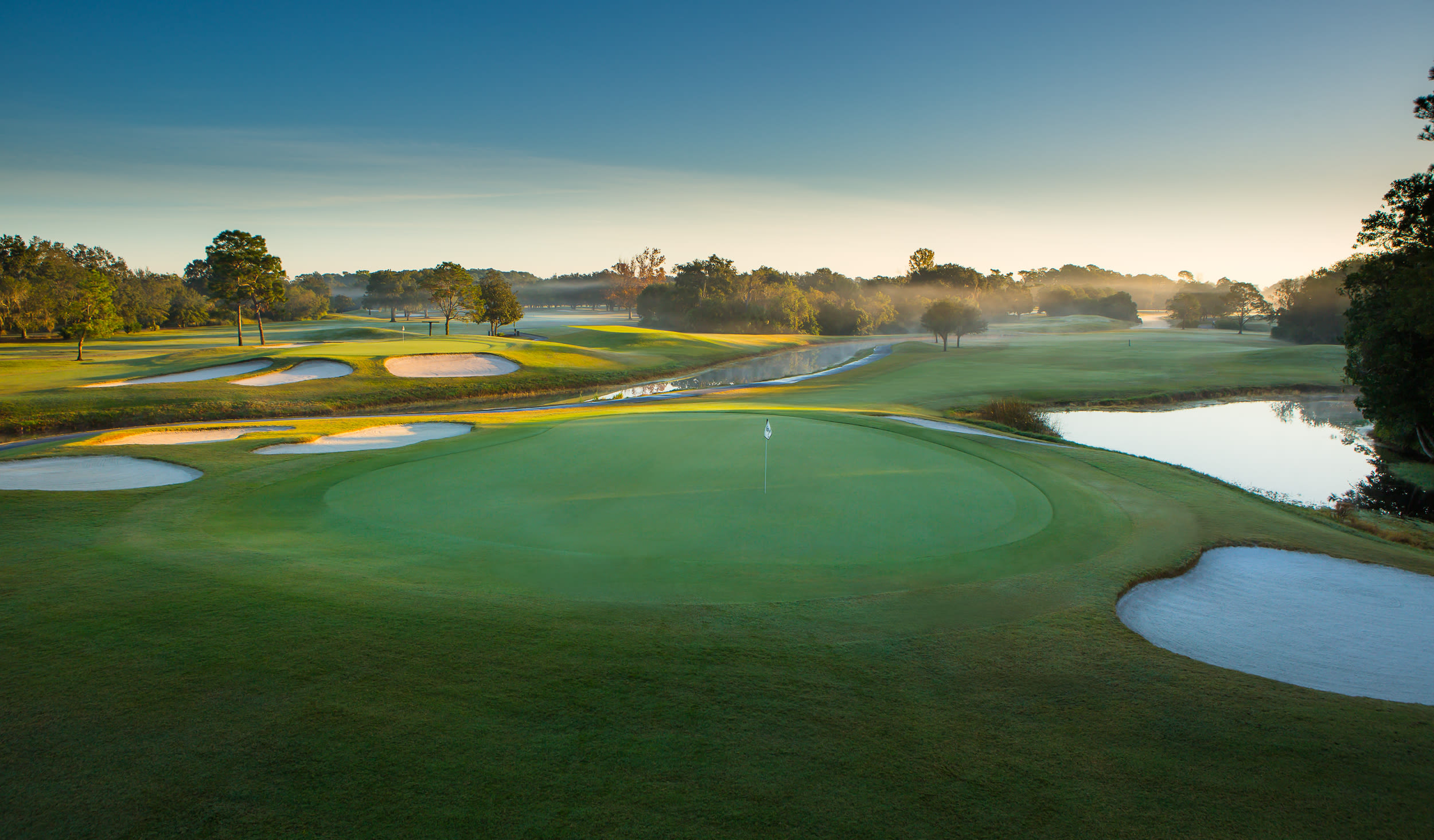 The 11th hole on the Magnolia Course.