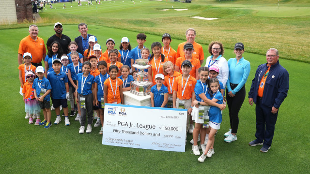 PGA REACH, KPMG Team-Up at KPMG Women’s PGA Championship to Donate $50,000 to PGA Jr. League in New Jersey