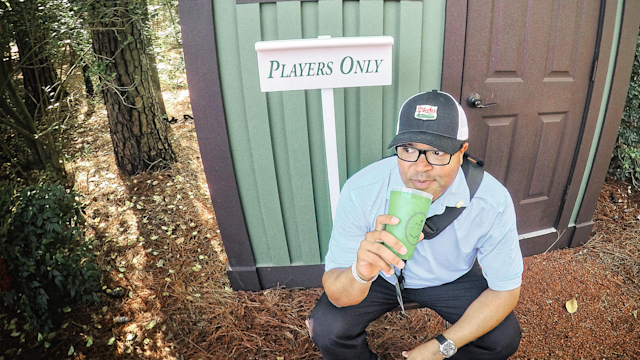 #EscapeToGolf at Augusta National with Channing Benjamin