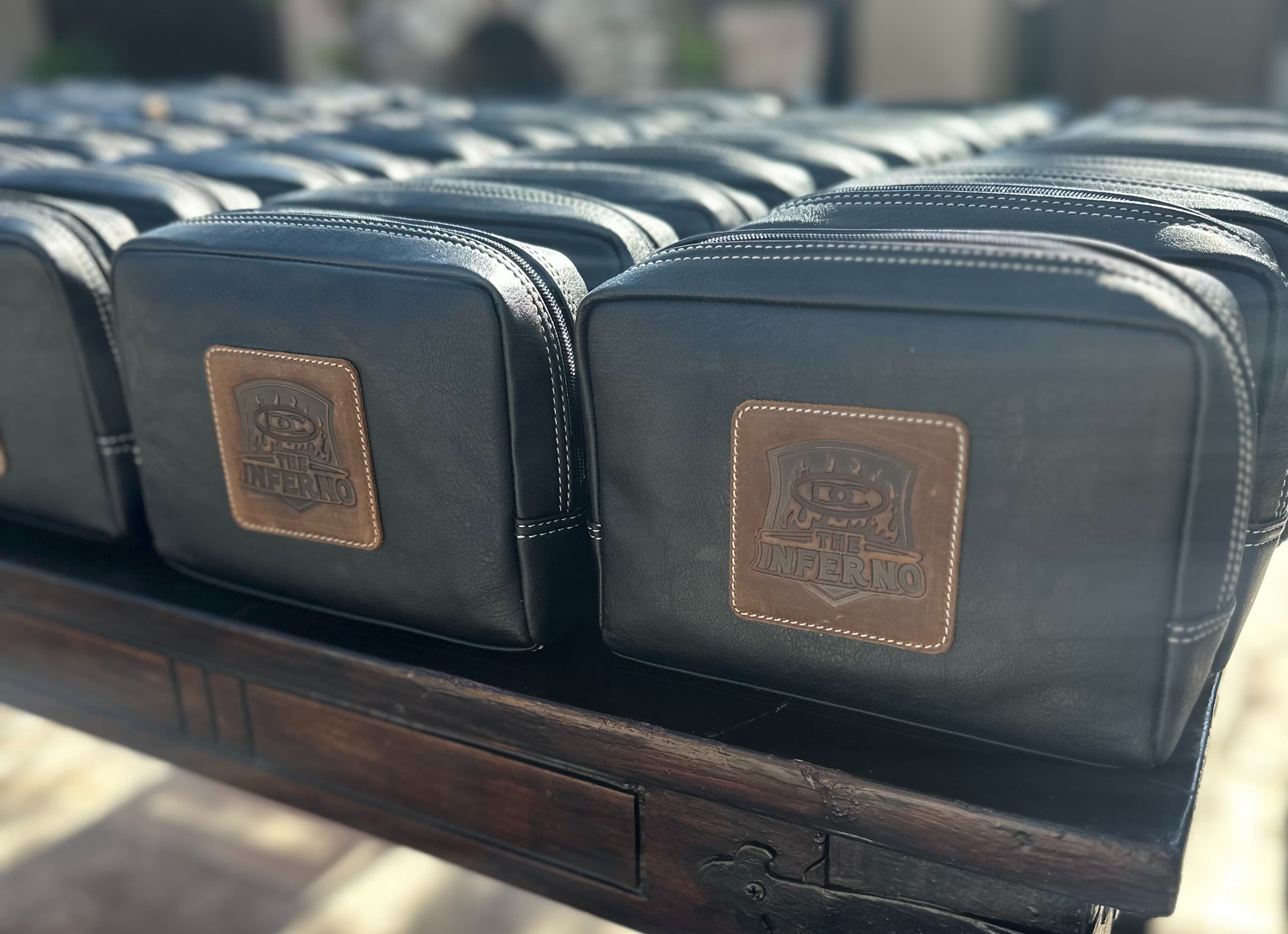 A custom dopp kit. 