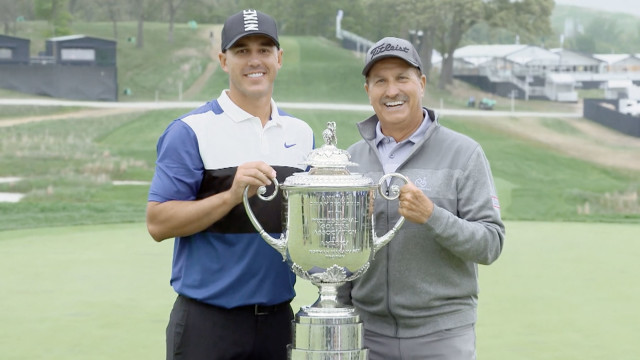 Brooks Koepka still works on this thing his PGA Coach told him as a junior