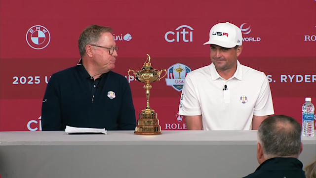 Keegan Bradley's memorable 2024 is told in detail in season three. (Netflix)