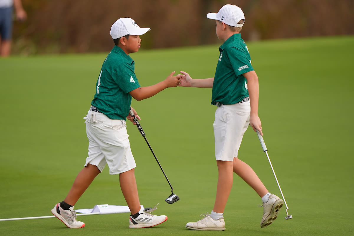 Ethan Li and Micaiah Lewis of Team Ohio.