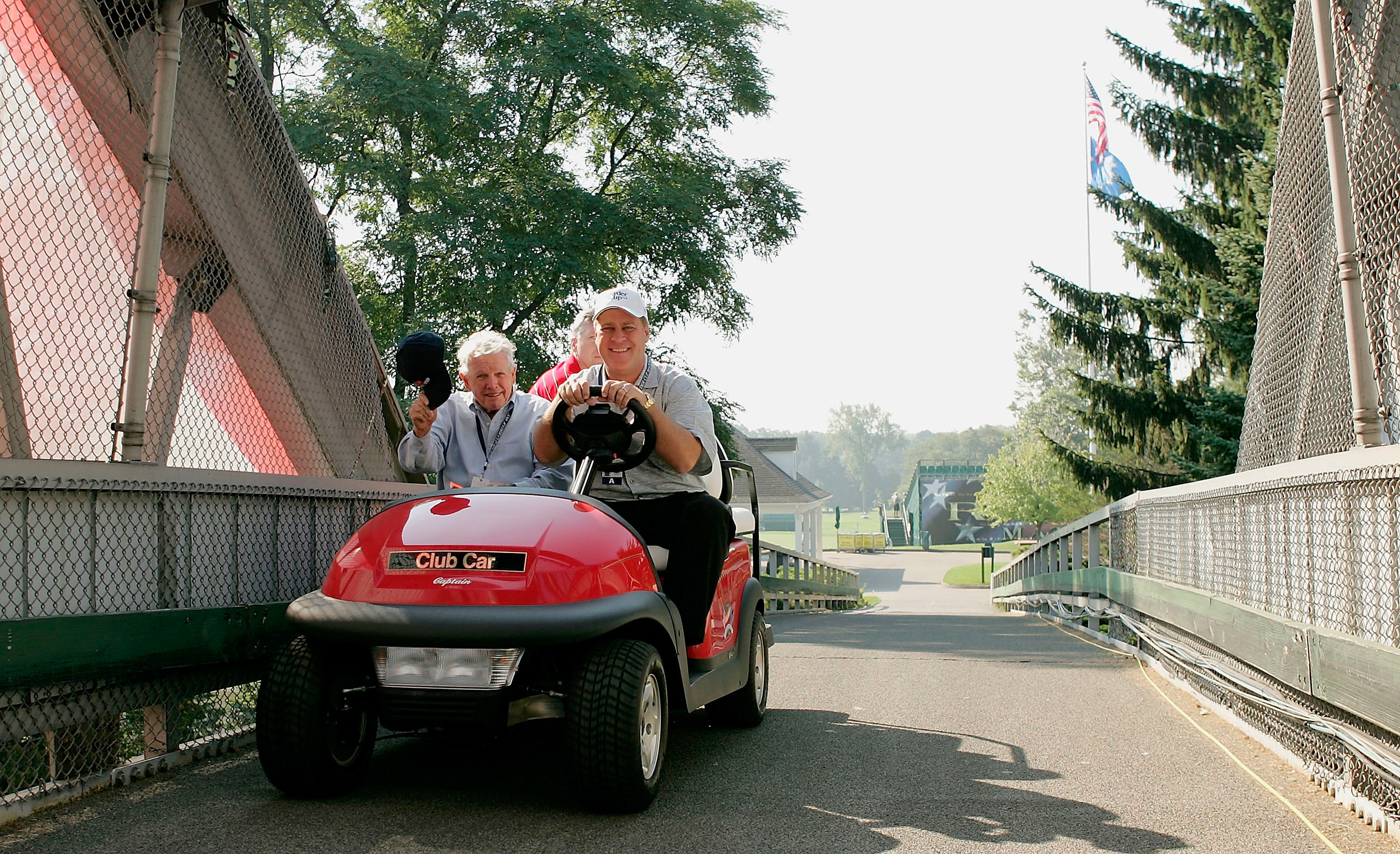 Burke Jr. and Sutton at the 2004 Ryder Cup.