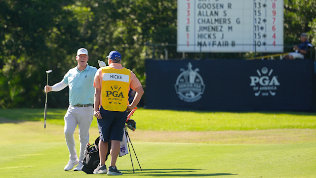 Justin Hicks Leads Corebridge Financial Team Members into Weekend of 86th Senior PGA Championship