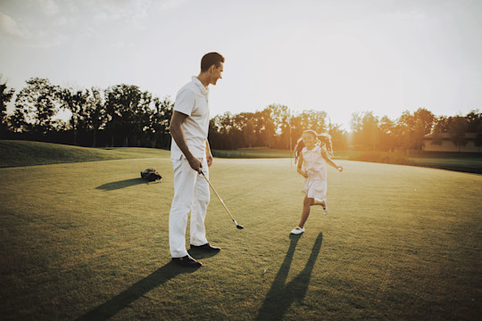 Spend quality father-daughter time through golf