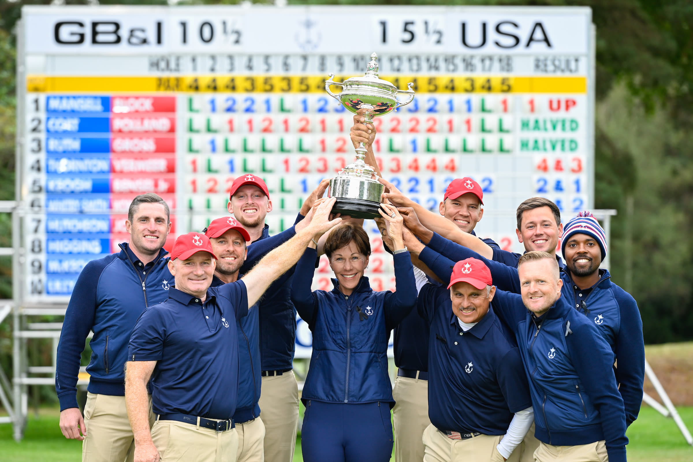 Whaley was served as captain of last year's victorious U.S. PGA Cup Team.