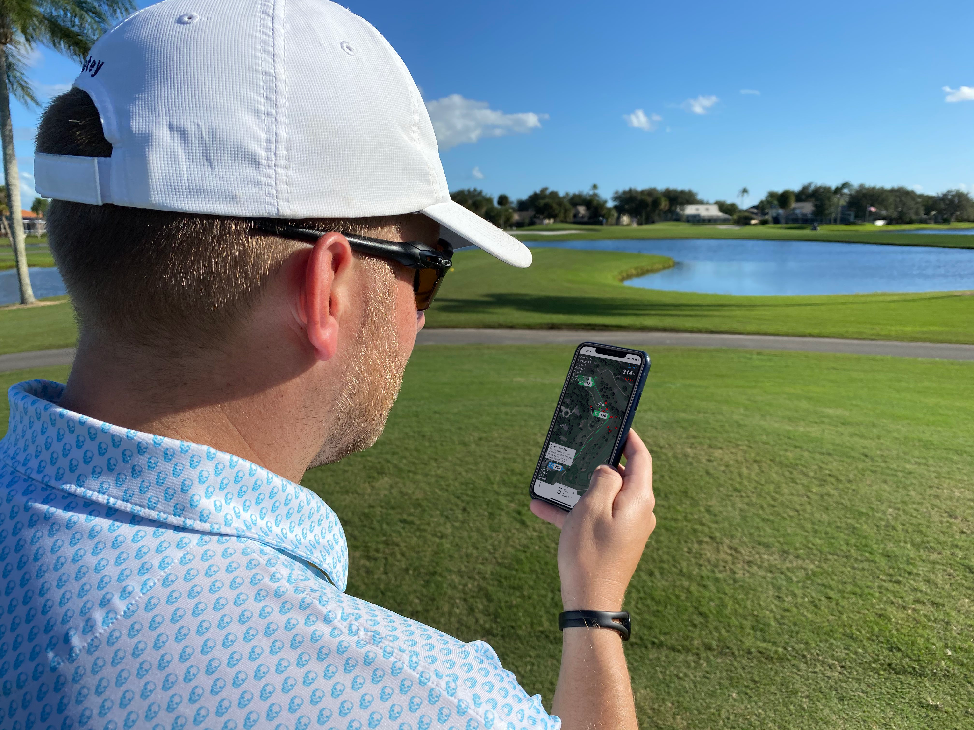 The V1 Sports Game app is built for on-course usage and can also pair up with the V1 Coach app.