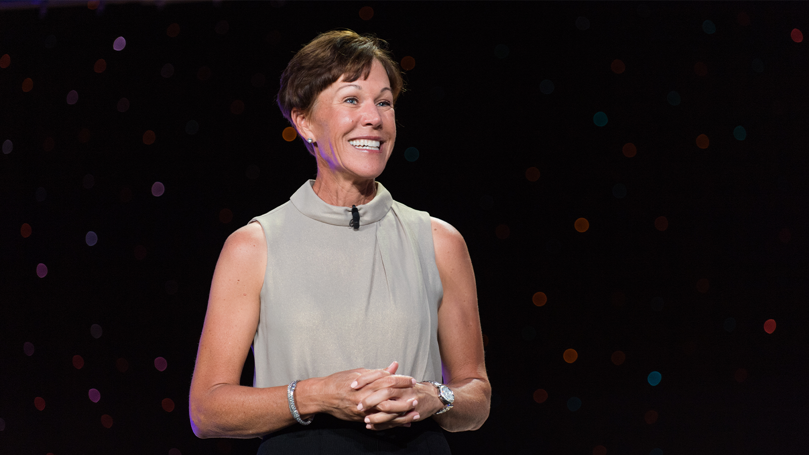 PGA of America President, Suzy Whaley speaks during the PGA of America National Awards Ceremony for the 103rd PGA Annual Meeting at the Palm Beach County Convention Center on November 7, 2019 in West Palm Beach, FL. (Photo by Montana Pritchard/The PGA of America)
