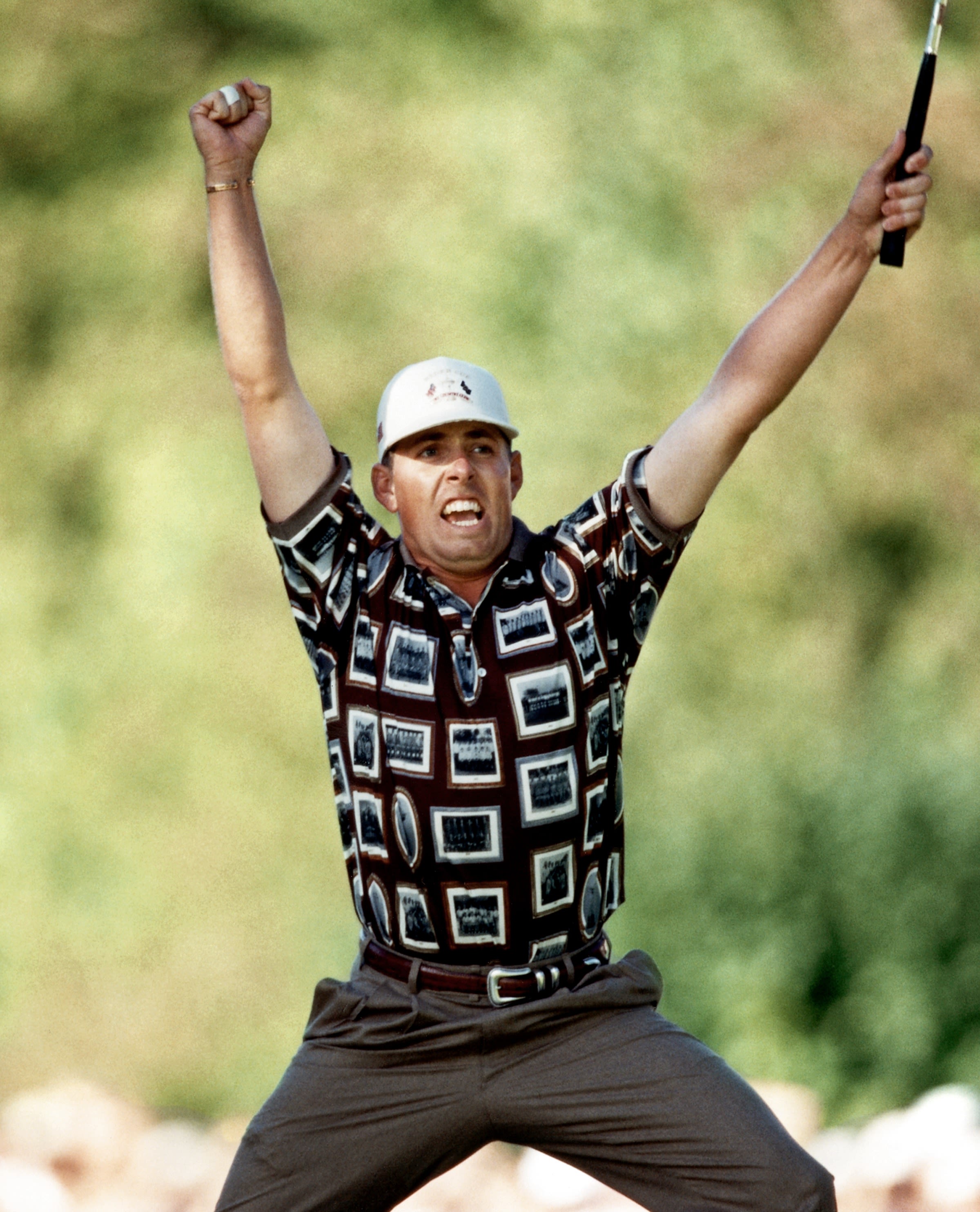 Justin Leonard at the 1999 Ryder Cup.