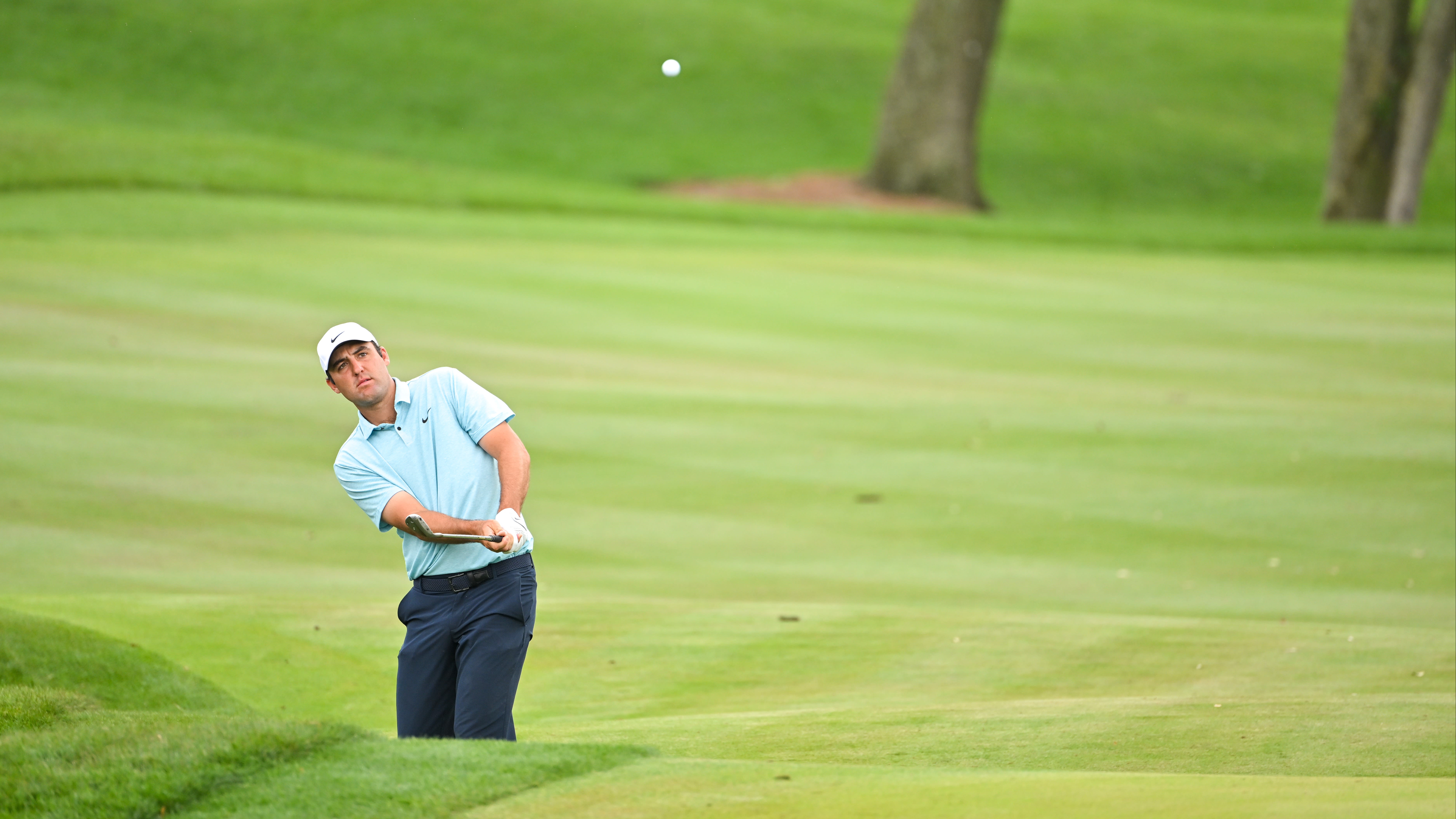 Scottie Scheffler's short game was dialed-in at TPC Sawgrass, leading him to a 2023 Players Championship win. (Getty Images)