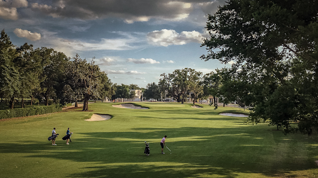 Players enjoying their round at Winter Park Golf Course.