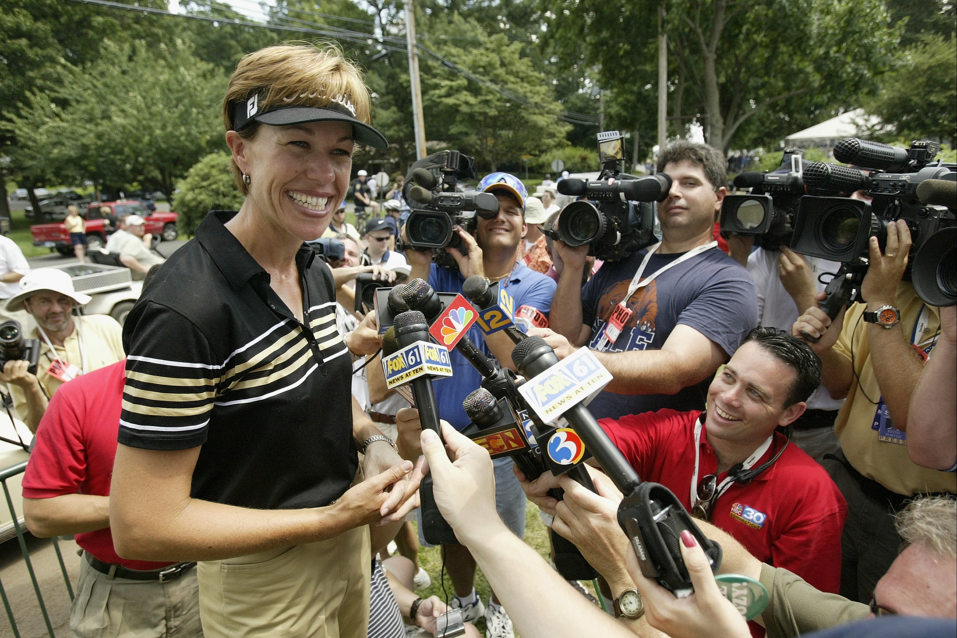 Whaley at the 2003 Greater Hartford Open. (Getty Images)