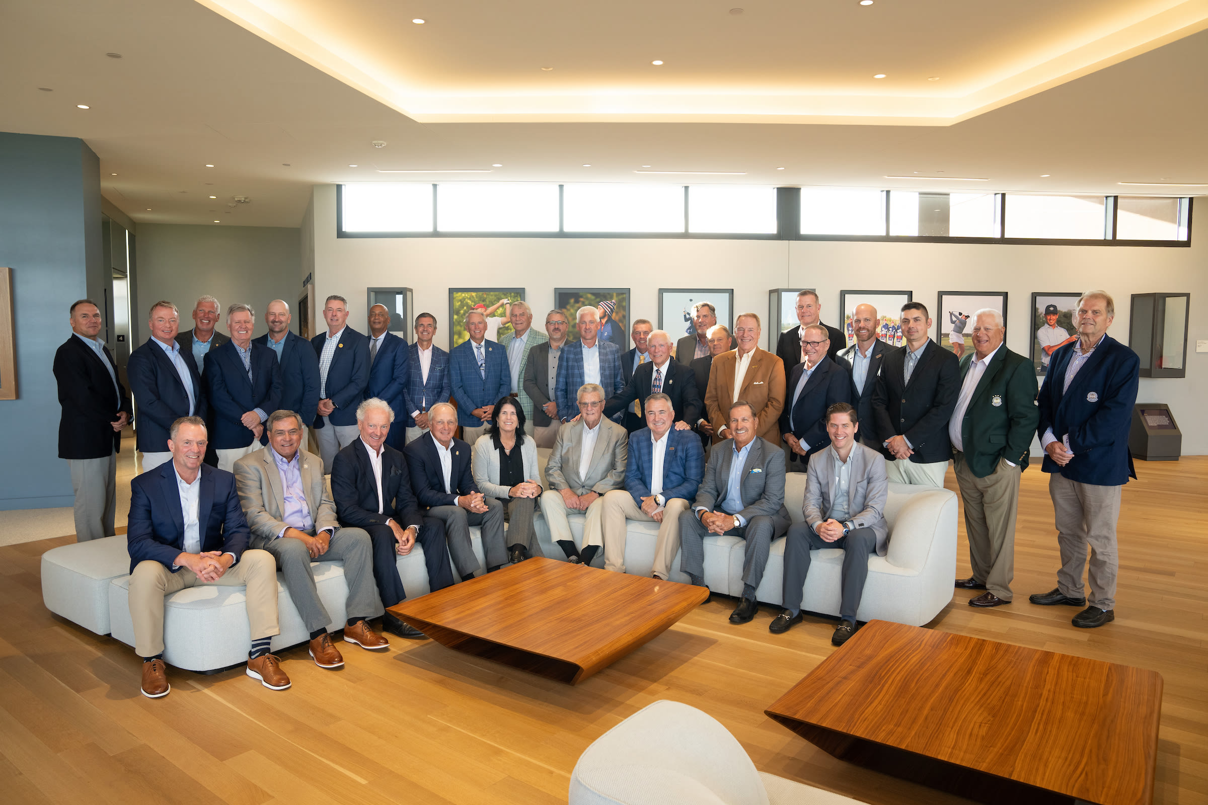 The group of PGA Master Professionals convening for the Master Professional Conference.