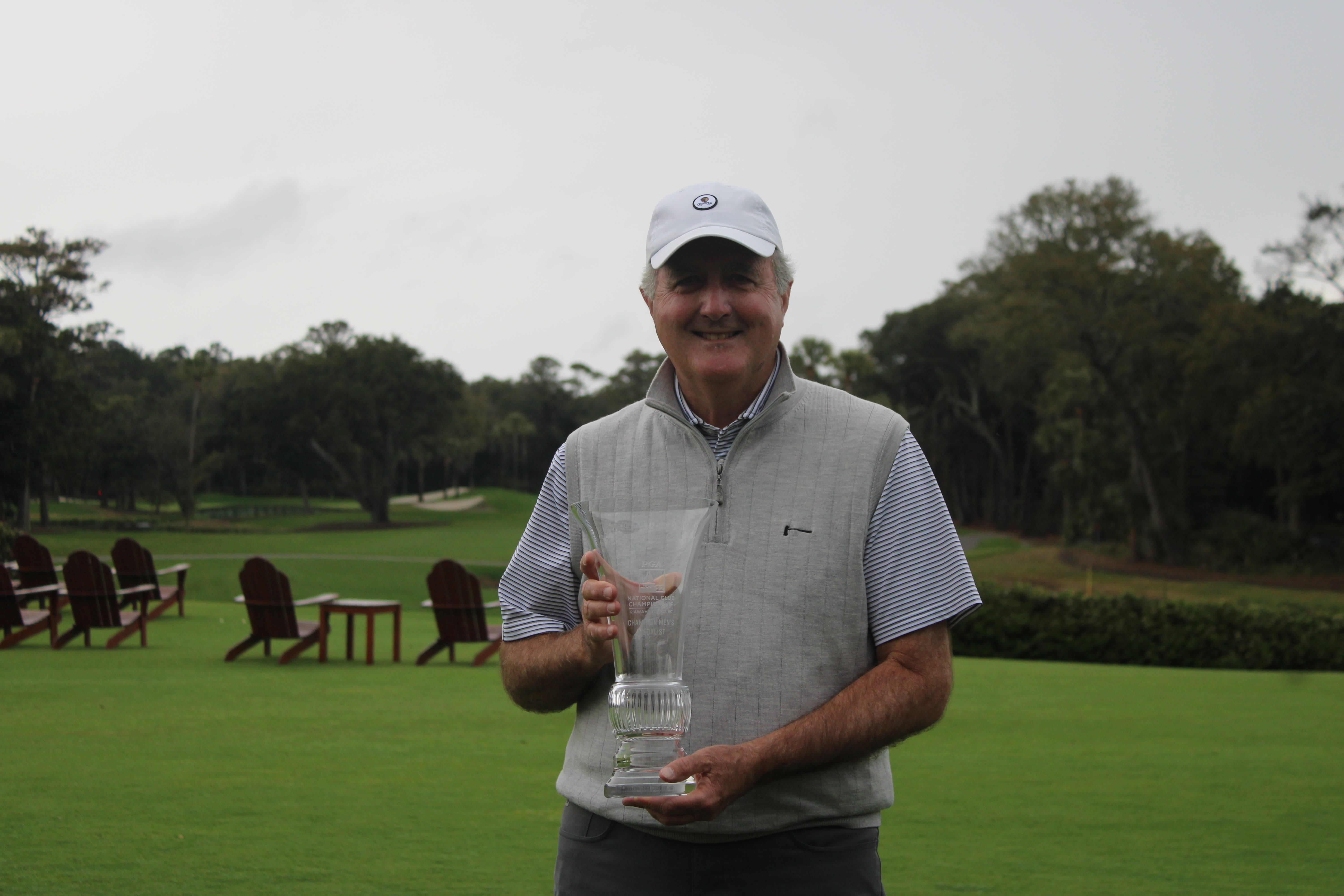 Men's Champion Division winner Keith Holmes of Cuscowilla Golf Club, Eatonton, Georgia.