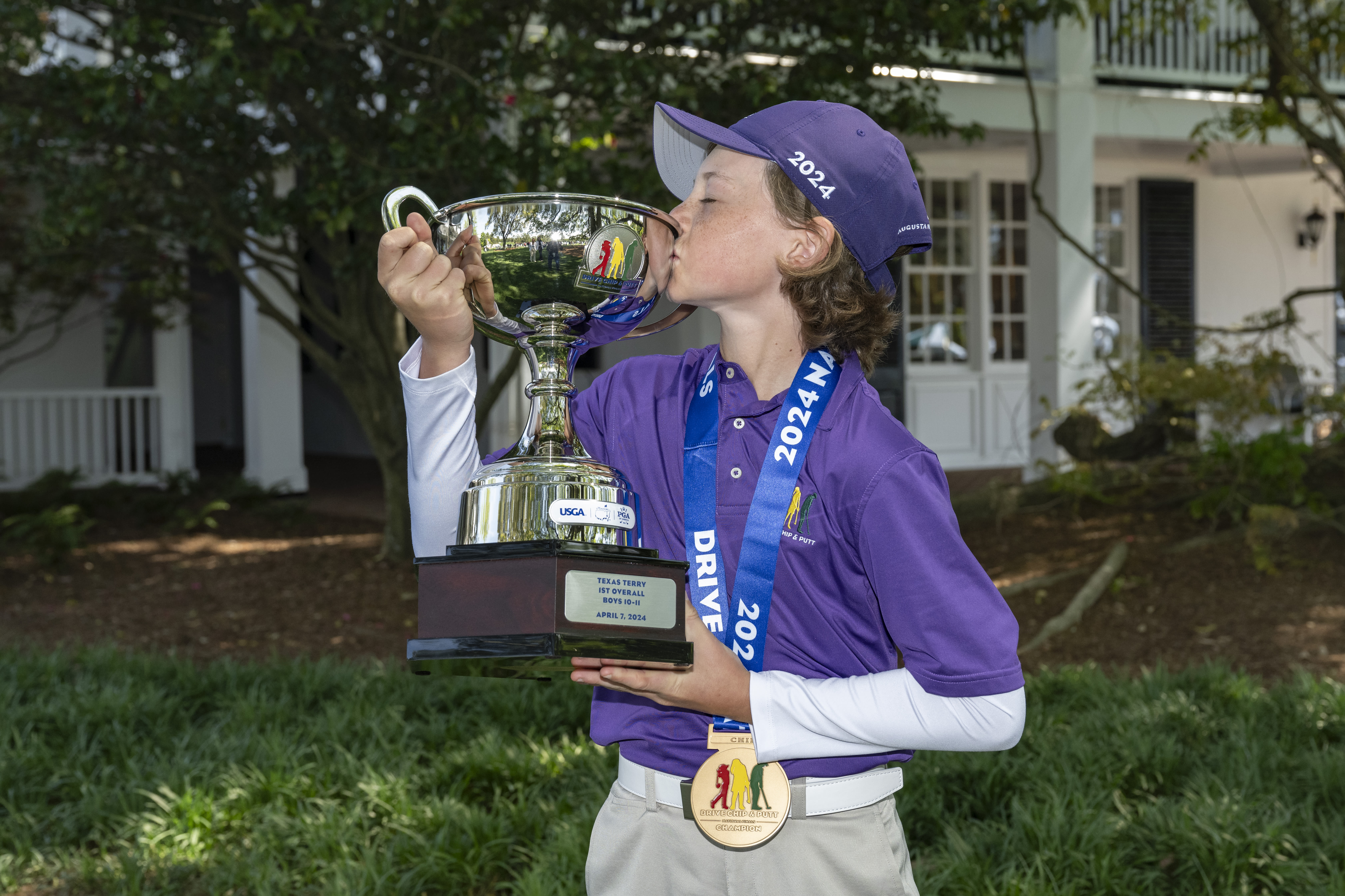 Terry at the 2024 Drive, Chip and Putt National Finals