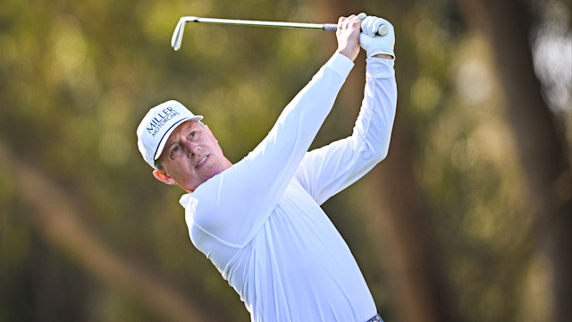 Jason Caron, PGA, almost pulled off a win on the PGA TOUR Champions this weekend.