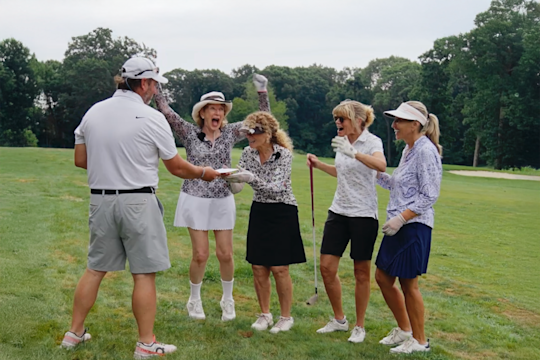 Golfers are excited as they are surprised with free Ryder Cup tickets as part of The People's Perk campaign by the PGA of America