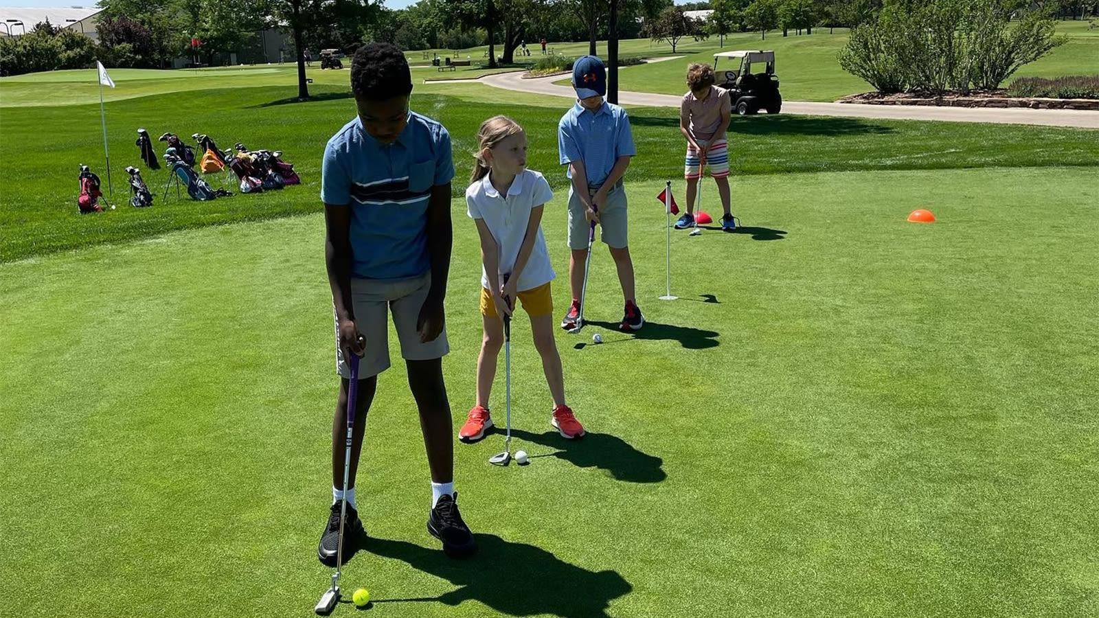 Participants at an Operation 36 Program. (Photo credit: Facebook.com/op36golf)