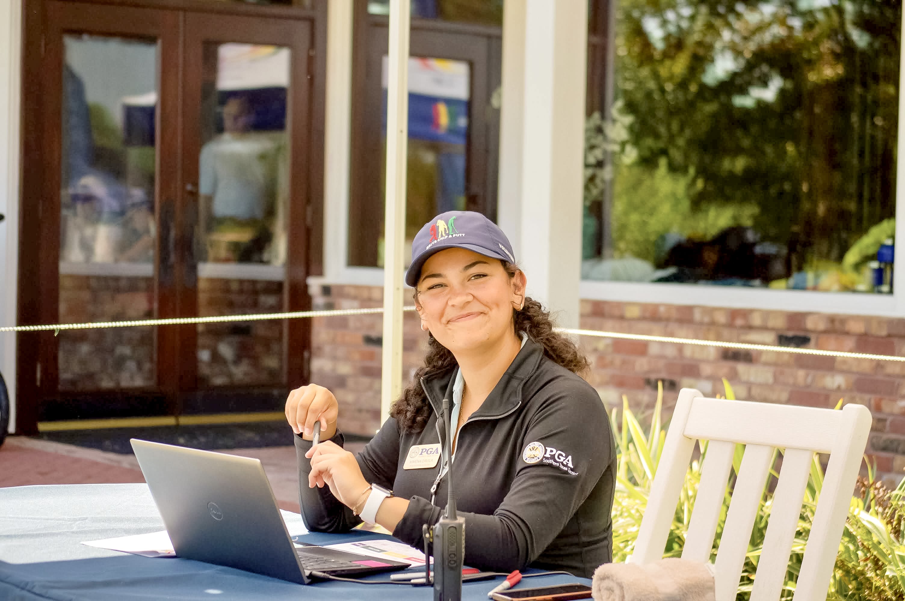 As a PGA WORKS Fellow, Davila helps the Southern Texas PGA operations team with several events, like last year's Drive, Chip and Putt Regional at Champions Golf Club.