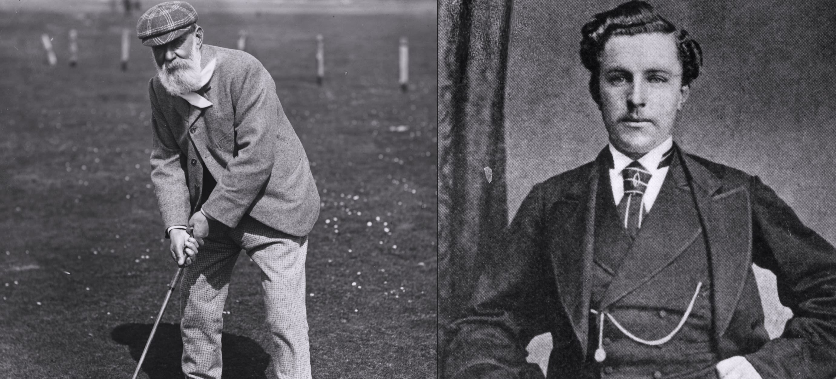 Old Tom and Young Tom Morris. (Hulton Archive/Getty Images)