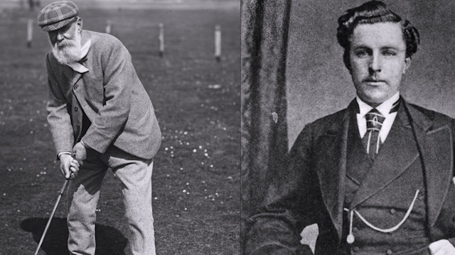 Old Tom and Young Tom Morris. (Hulton Archive/Getty Images)