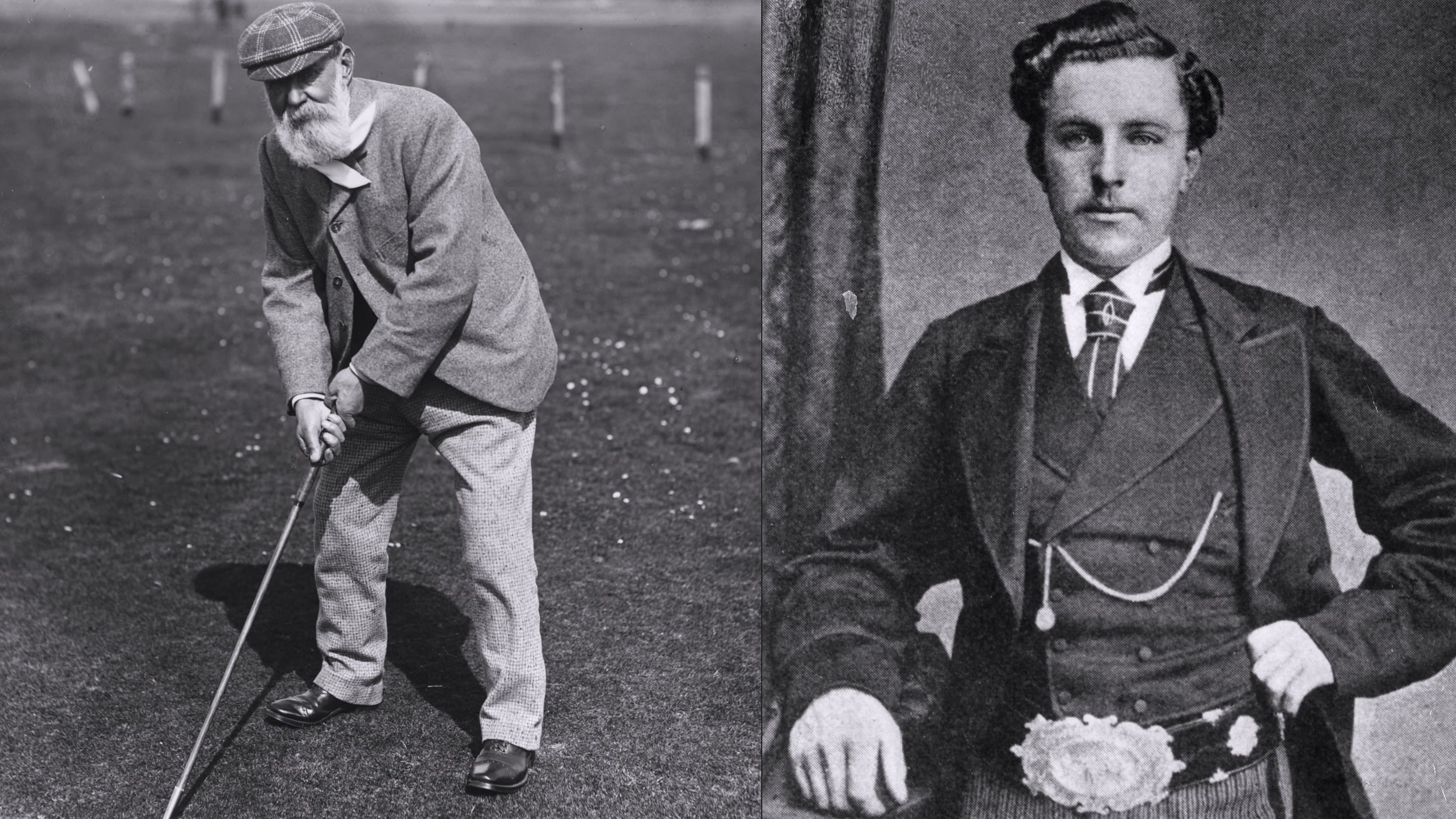 Old Tom and Young Tom Morris. (Hulton Archive/Getty Images)
