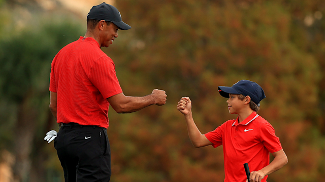 Team Woods is BACK at the PNC Championship