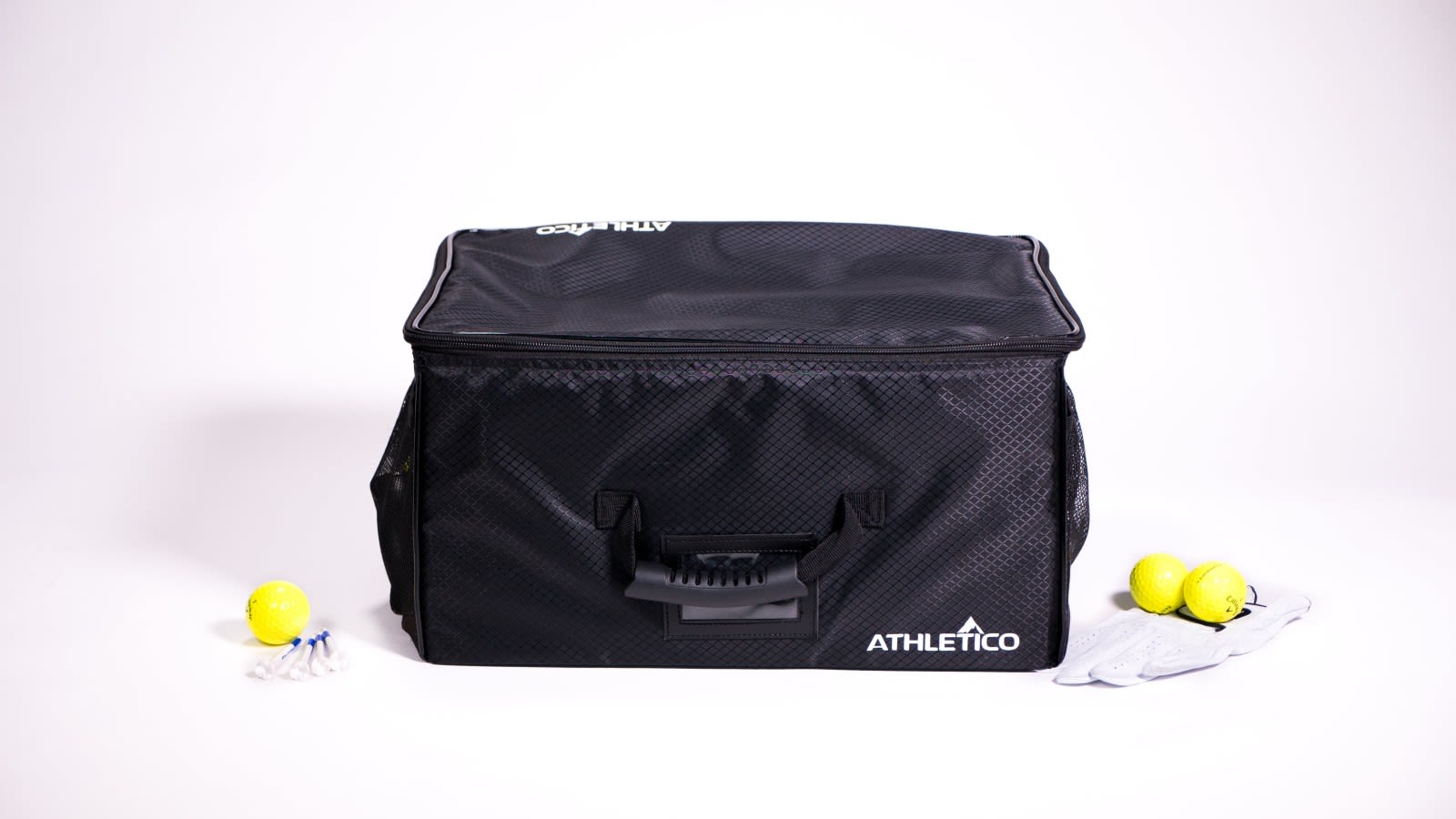 Athletico Golf Trunk Organizer + Shoe Bag (Black)