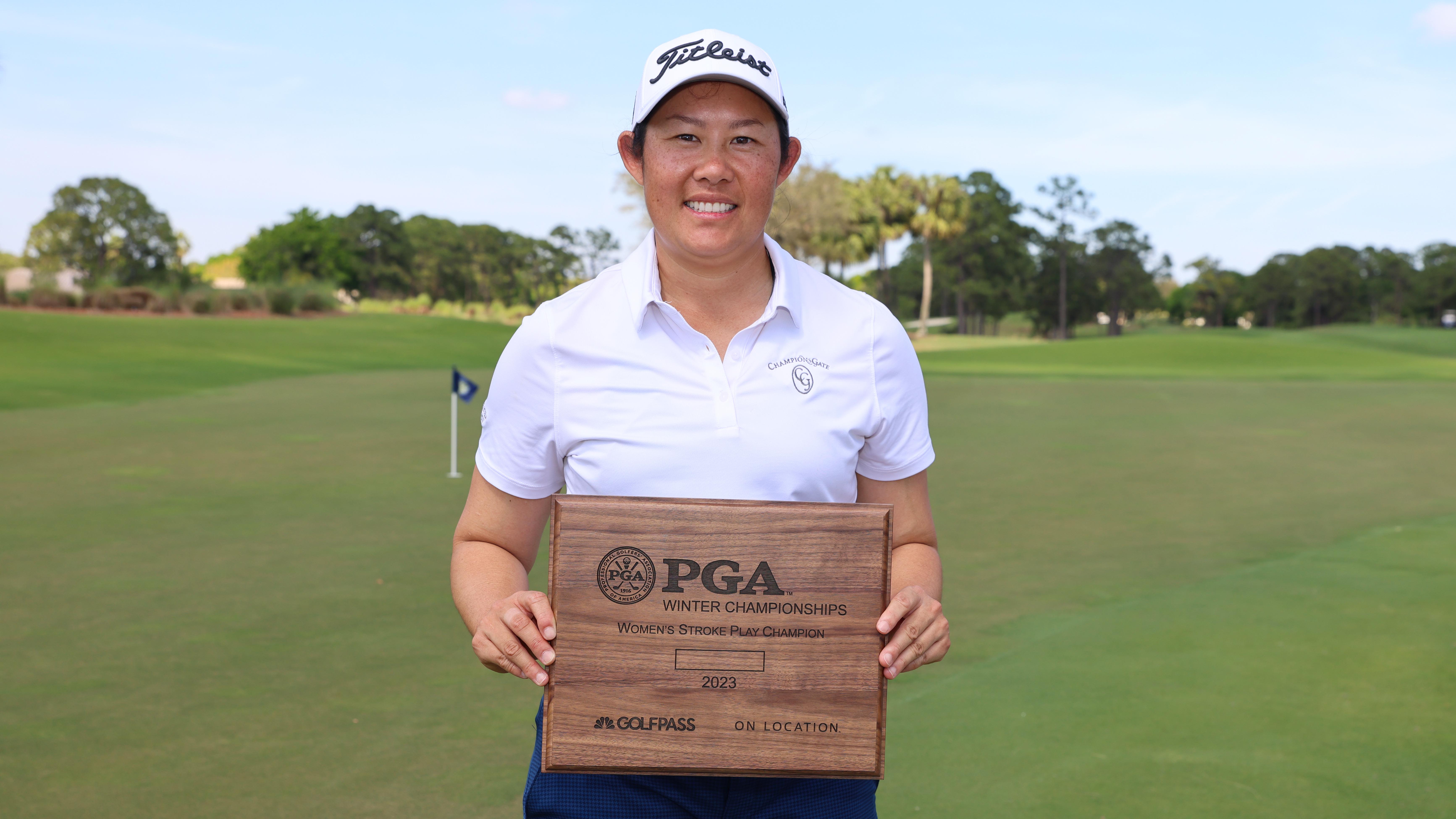 A thrilling final three holes elevated Sandra Changkija to victory in the 2023 PGA Women's Stroke Play Championship.