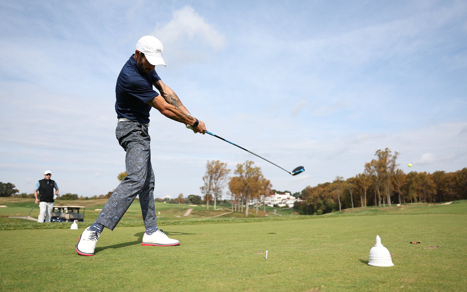 PGA HOPE Ambassador, Colton Hensley at the Congressional Country Club on October 17, 2022 in Bethesda, Maryland. (Photo by Scott Taetsch/PGA of America)