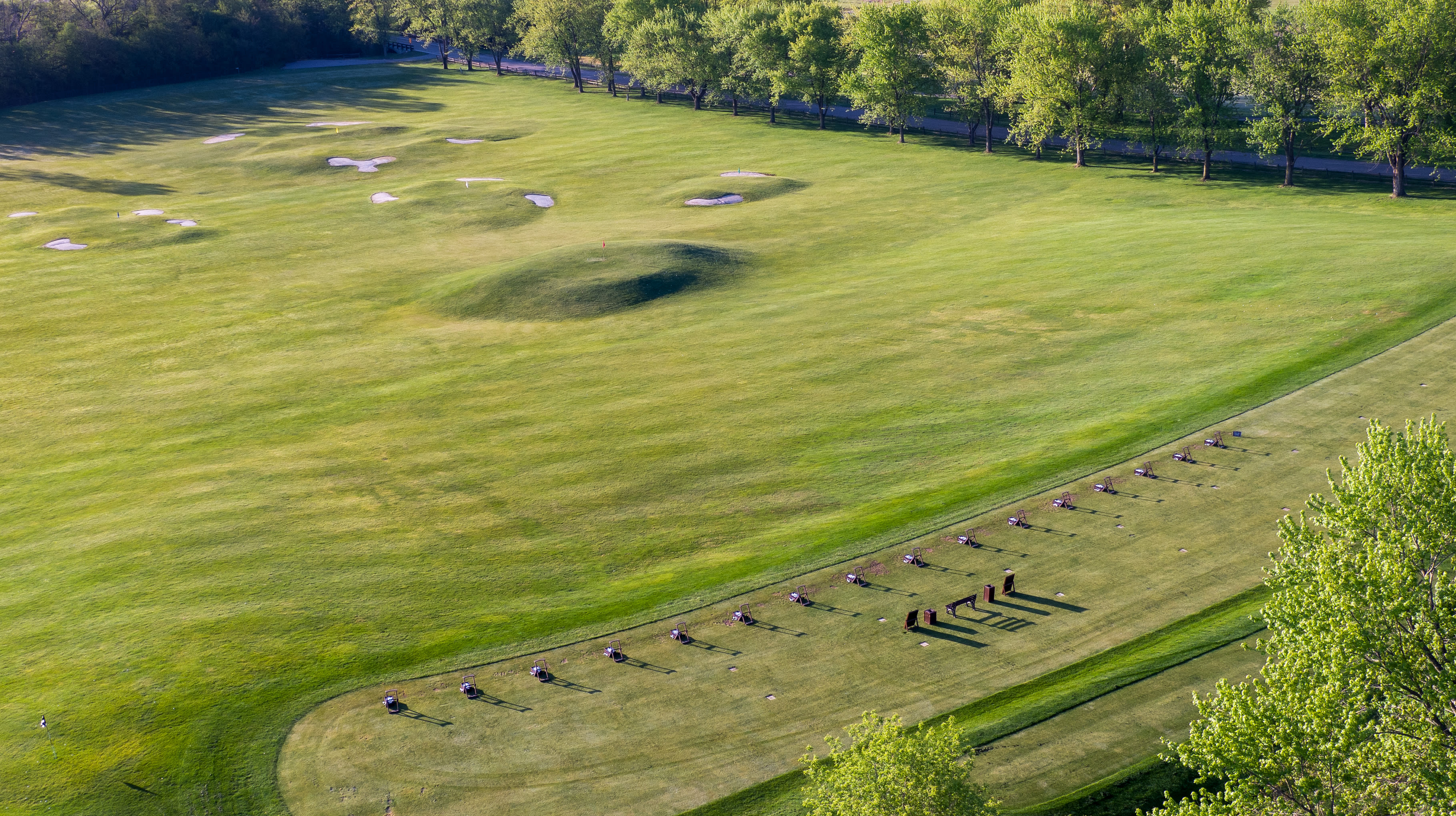 Grand Geneva's practice facility.