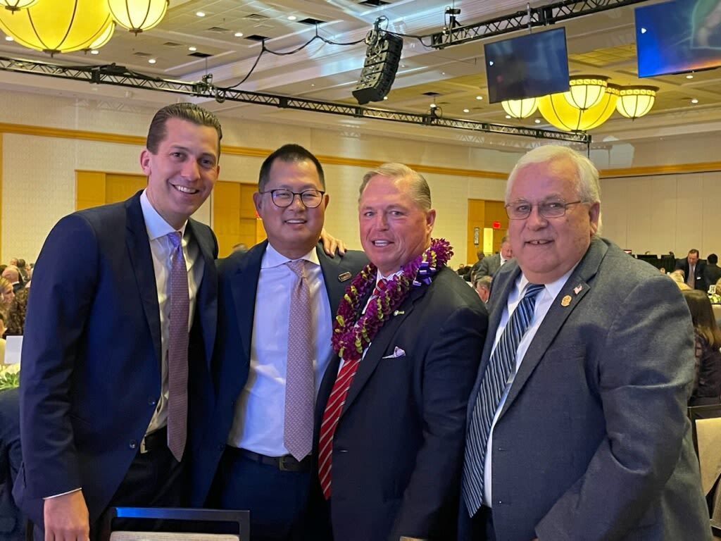 Son with Past PGA of America Presidents Jim Richerson and Tom Addis III.