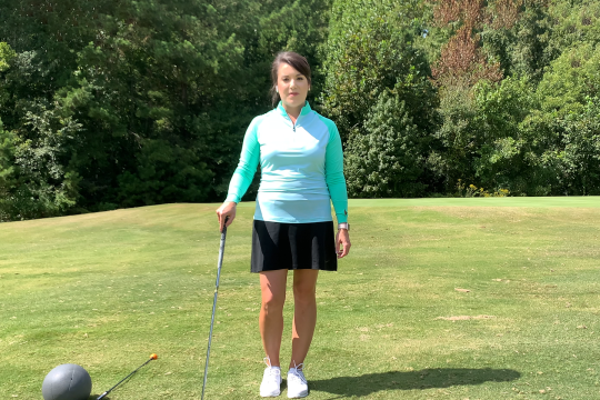 Shift Your Weight and Improve Your Golf Swing with These Tips from PGA Coach Jessica Barts