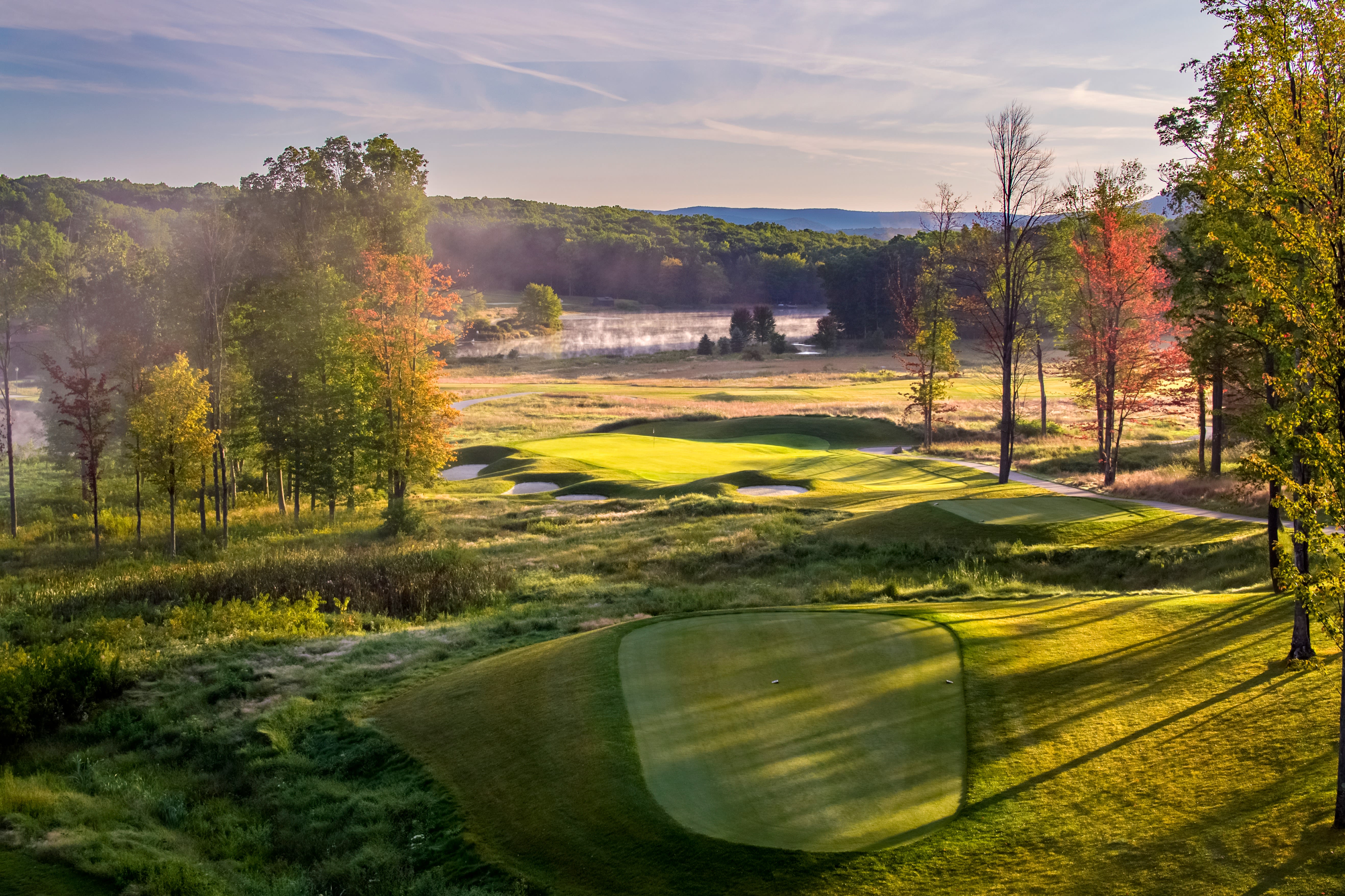 The Shepherd's Rock Course at Nemacolin. (Photo by Evan Schiller)