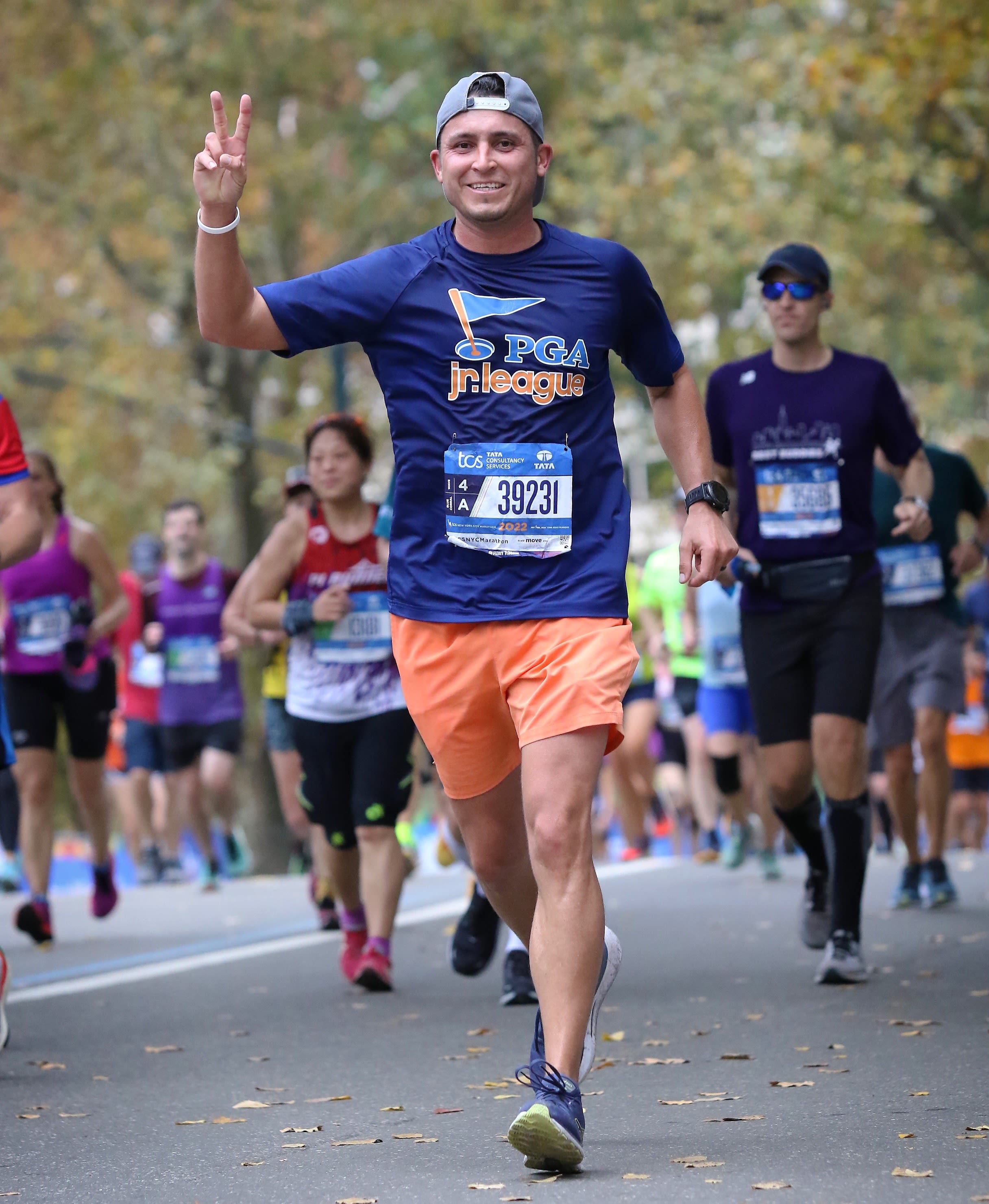 Henry Stetina at last year's marathon.