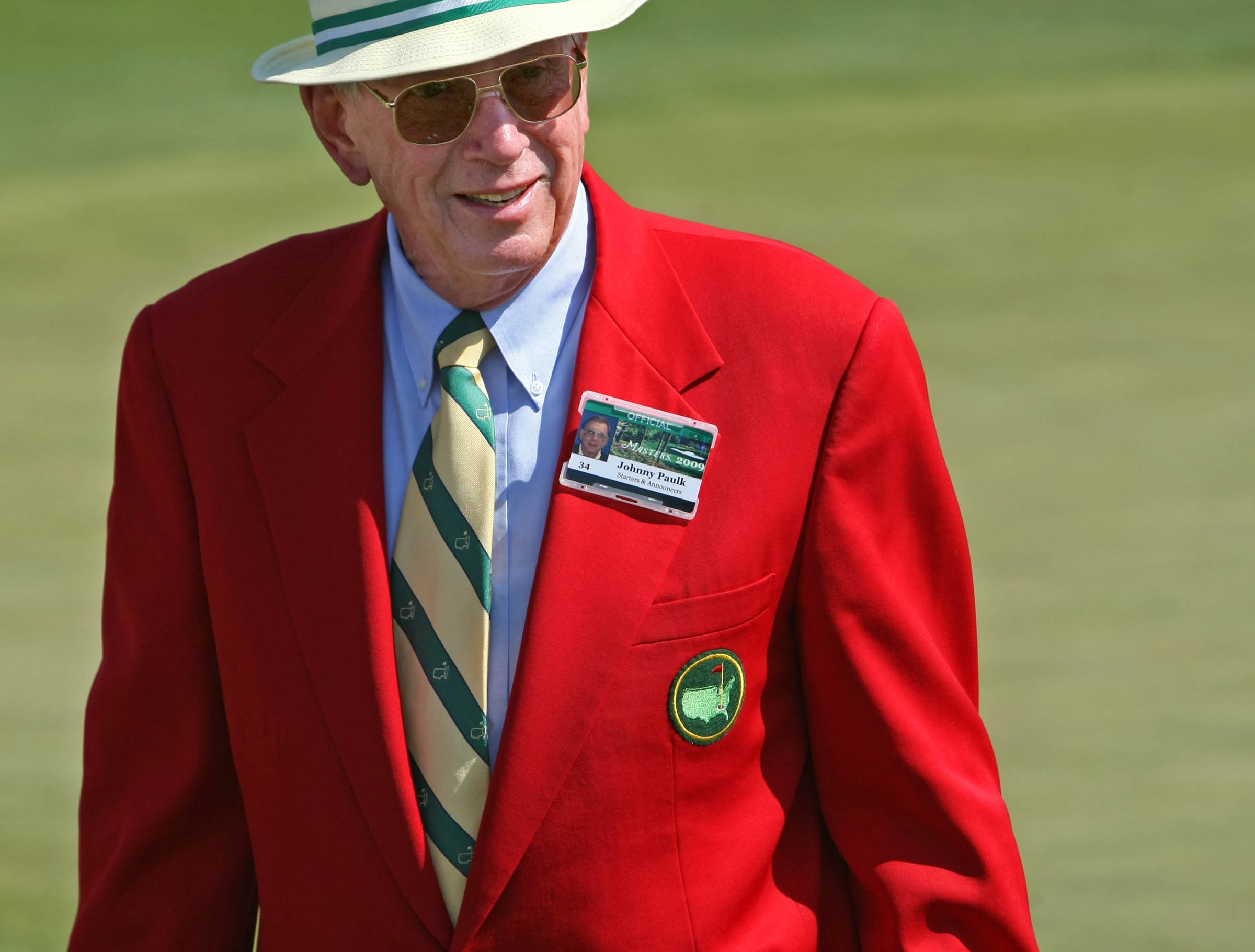 Paulk was a fixture for years on Augusta National's 18th green during The Masters. (AP Photo)