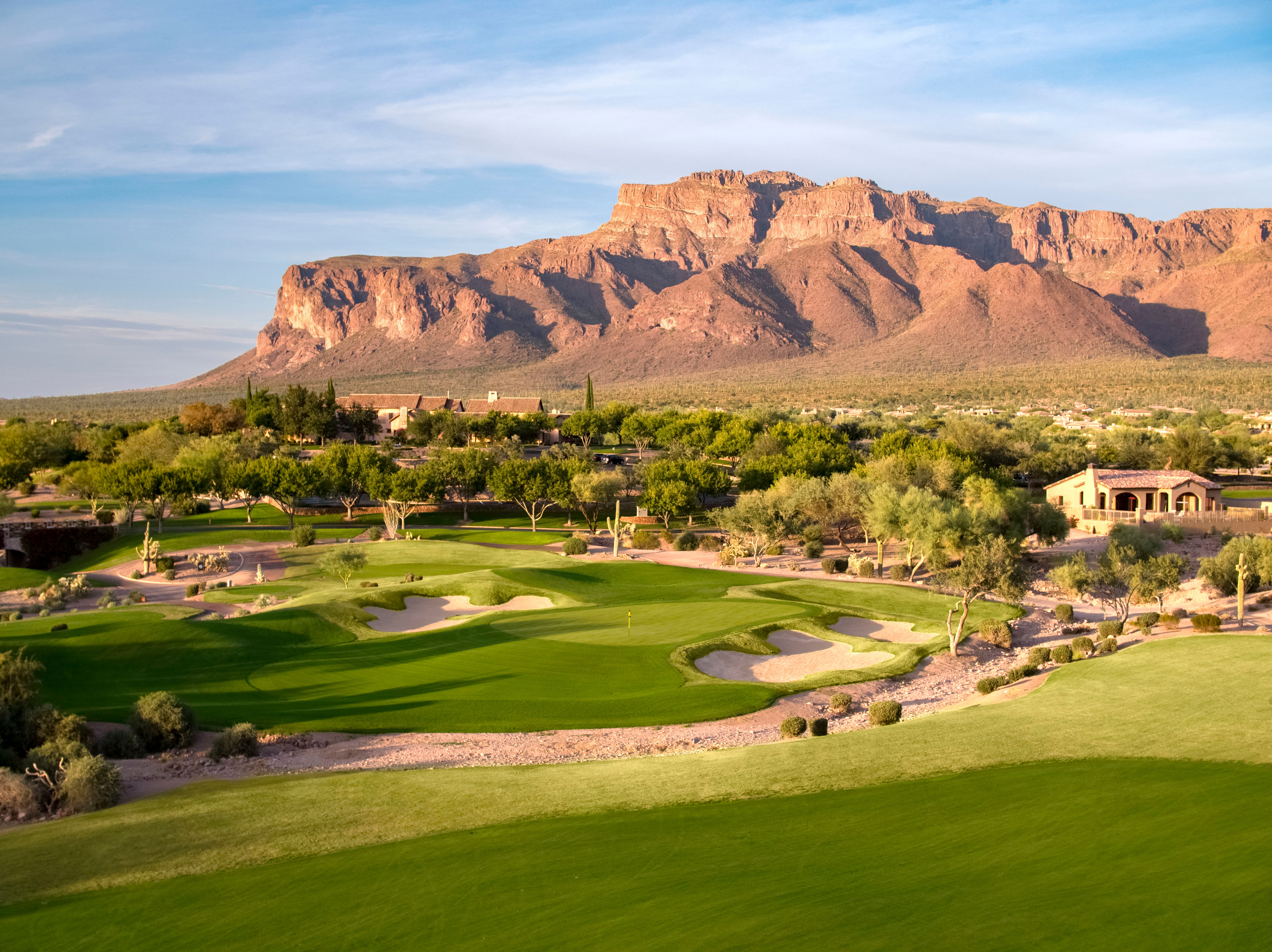 Hole 9 of the Lost Gold Course (Evan Schiller/Evan Schiller Photography)
