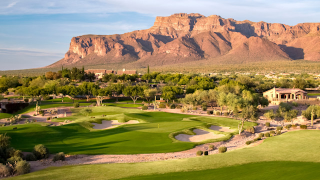 Hole 9 of the Lost Gold Course (Evan Schiller/Evan Schiller Photography)