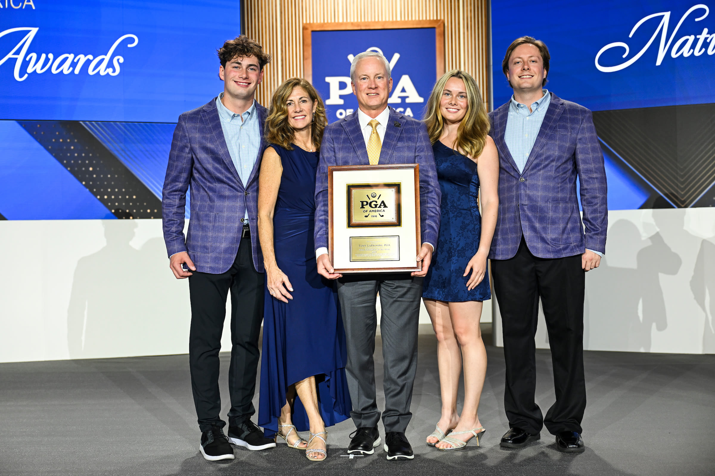 Tony LaFrenere and family.