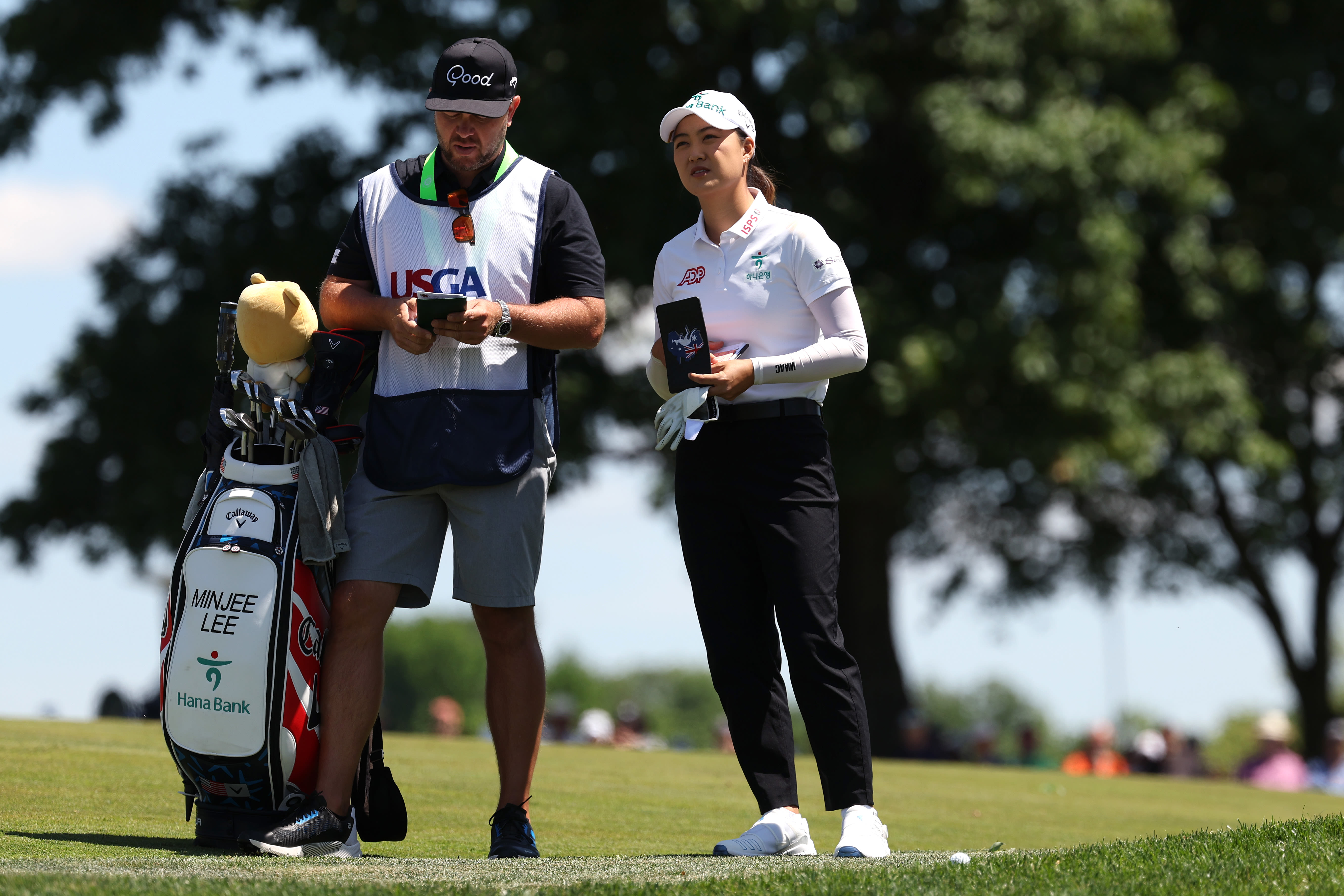 A solid pre-shot routine, like Minjee Lee displays, can help eliminate the big numbers