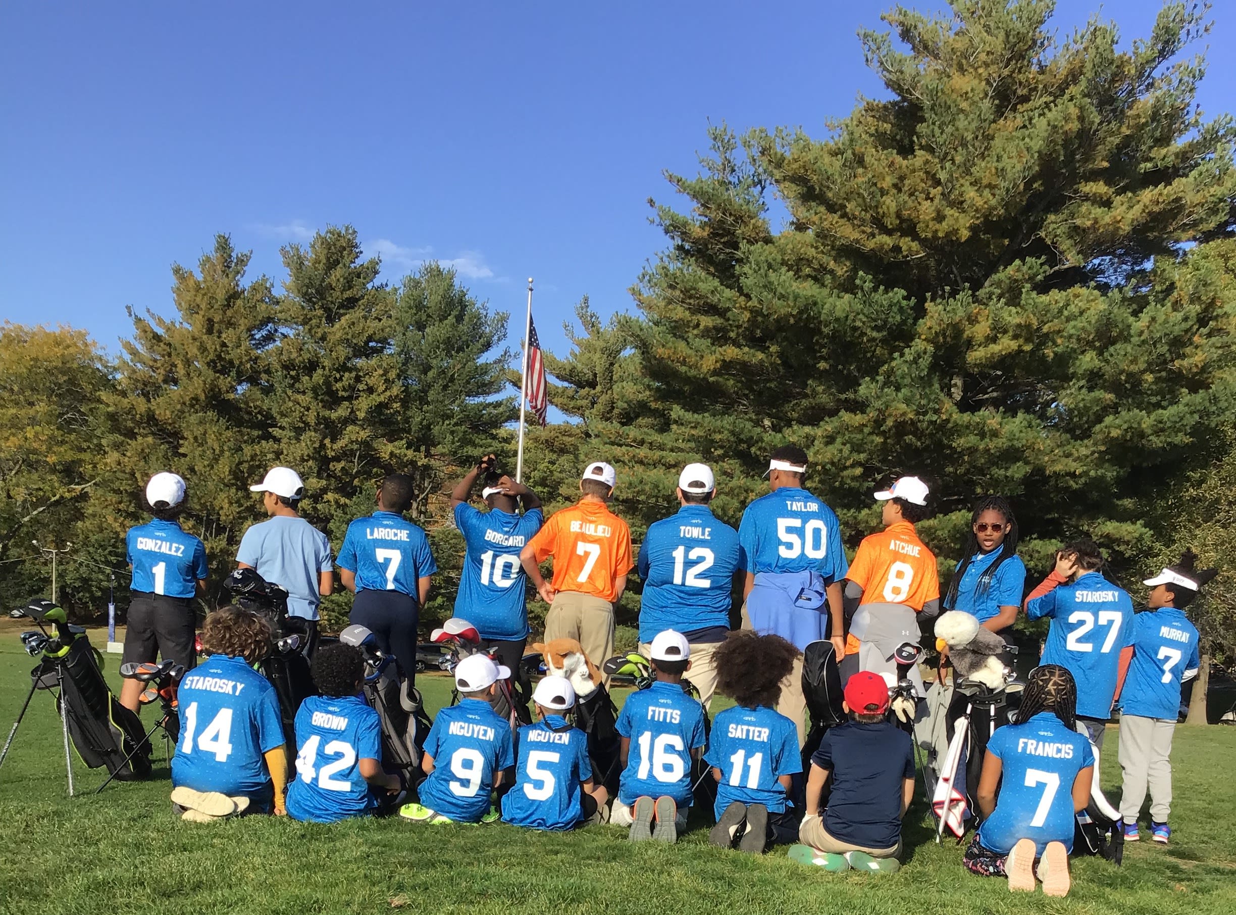 The Boston PGA Jr. League players go out every Sunday at 3:30 — and love it.