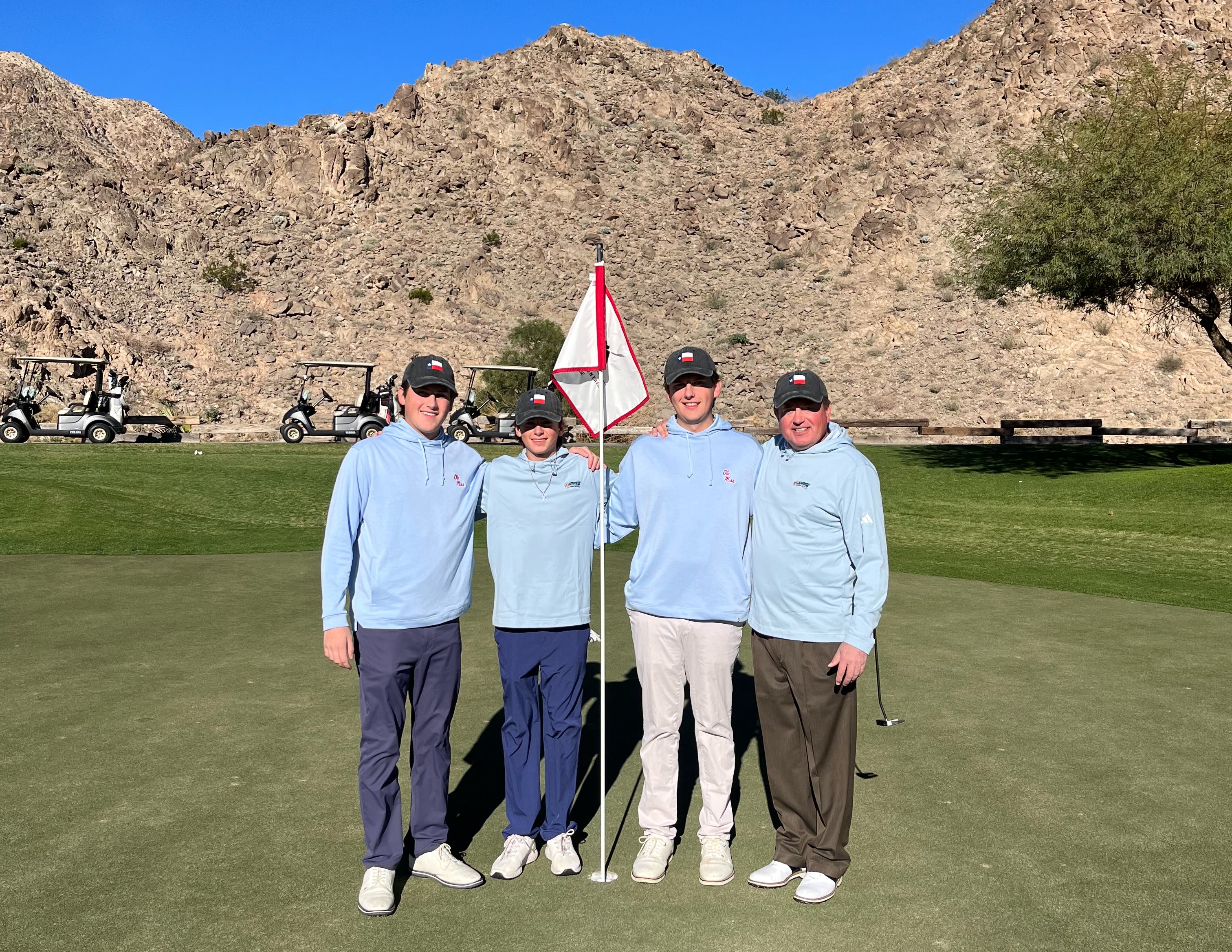 The Kondratiuks at the inaugural PGA Family Golf Championship.