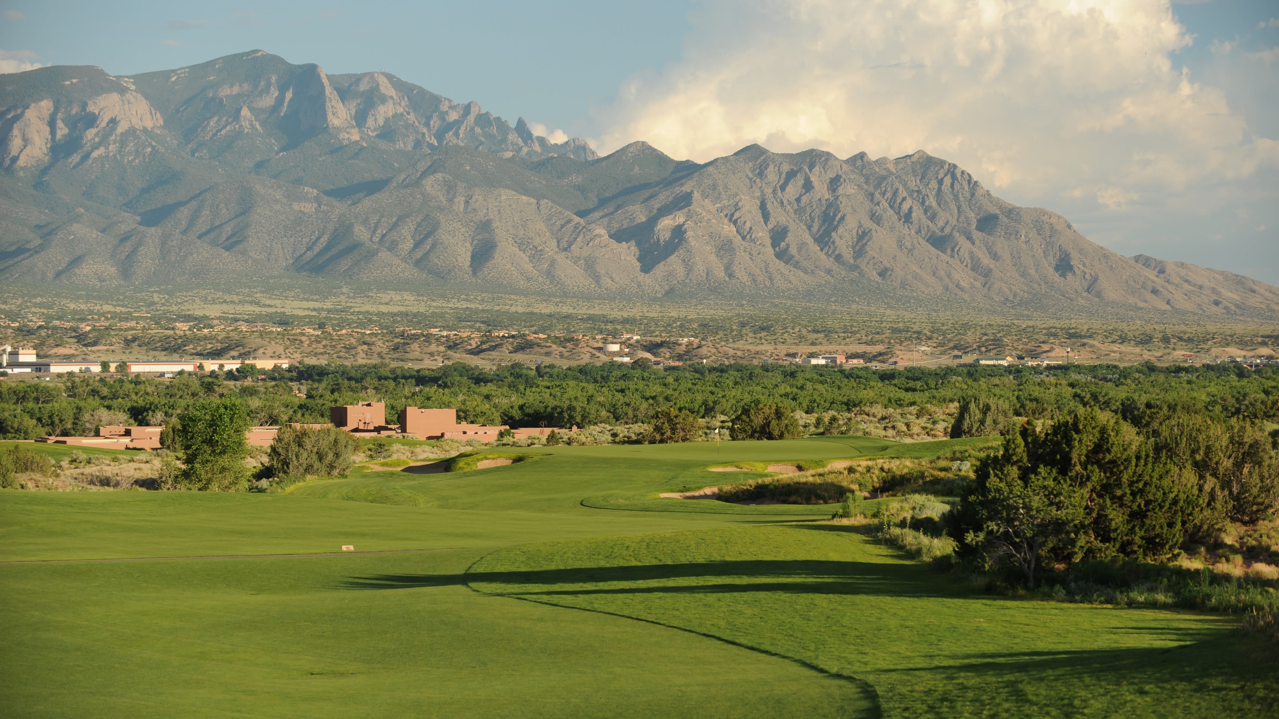 The eighth hole at Twin Warriors.